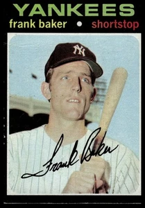 1971 Topps #213 Frank Baker - Imagen 1 de 2