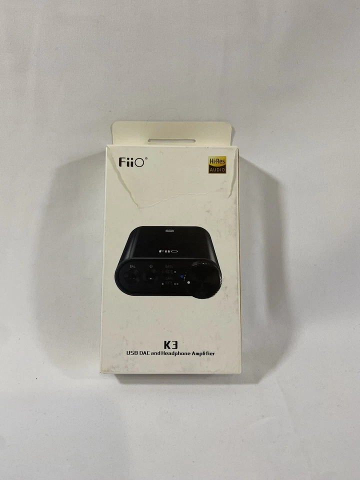 FiiO K3 USB-C DAC Amp Portable Headphone Amplifier W/ Box Free Aus Wide Shipping - Image 1 of 3