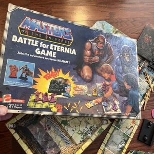 VINTAGE Masters of the Universe Battle for Eternia Game MATTEL 1985 He-Man - Picture 1 of 24