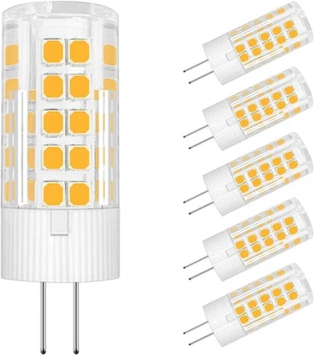 G4 LED Bulb 12V AC/DC 4W Equivalent to 20W 30W 40W Halogen Bulb, T3 JC Type B... - Image 1 of 4