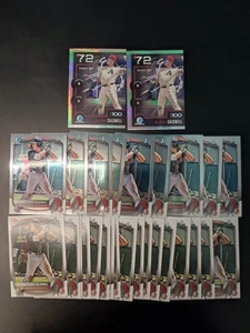 2025 TOPPS BOWMAN SLADE CALDWELL MIXED 28 LOT 1ST BA7 - Photo 1/2