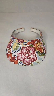 Vera Bradley Visera de Sol Rosa Floral Sombrero Tenis Pickleball Golf Gimnasio Para Mujer Foto 1 de 4