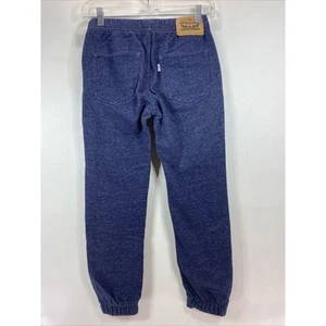 Levi's Dark Gray Knit Joggers Elastic Waist Pockets Youth Size Medium M 10 - 12 - Picture 1 of 8