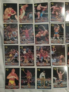 1990 CLASSIC WWF STORIA DELLA WRESTLEMANIA SET 79 CARTE - Foto 1 di 5
