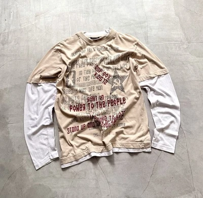 USSR Military Style Hysteric Glamour LGB Tripp NYC Vibe Long Sleeve T Shirt - Image 1 of 4