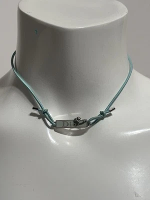 复古 Christian Dior John Galliano 蓝色标志项链 — 第 1/4 张图片