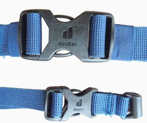 Deuter Ersatzteile 2 Steckschnallen Verschlußschnallen 16 / 25 mm - Bild 1 von 4