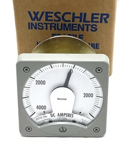 MEDIDOR DE INSTRUMENTOS WESTINGHOUSE WESCHLER KX-241 0-4000 DC AMPERES 3000A 100MV - Imagen 1 de 12