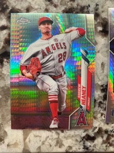 2020 TOPPS CHROME PRISM REFRACTOR CARD LOS ANGELES ANGELS ANDREW HEANEY #28 - Picture 1 of 1