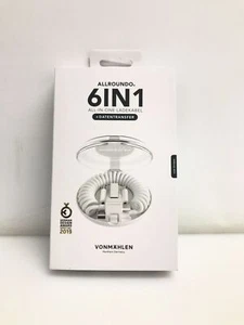 VONMÄHLEN allroundo All-in-One Ladekabel mit 5 Anschluessen - Micro-USB, USB-C - - Zdjęcie 1 z 6