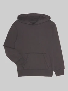 Wonder Nation Girls’ Long Sleeve Pullover Hoodie, Black, Small 6-6X - Picture 1 of 3