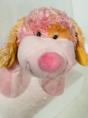 GANZ Webkinz Pink Punch Cheeky Dog Puppy Plush Stuffed Animal  HM495 NO CODE 10” - Image 1 of 4