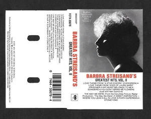 BARBRA STREISAND  :  GREATEST HITS VOLUME II  ( CBS , CANADA ) - Picture 1 of 3