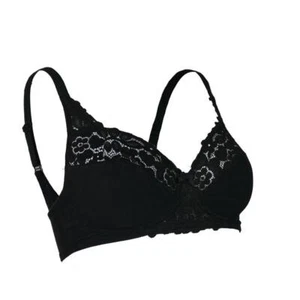 Ex M*S Full Cup Everyday Full Cup Bra Lace Non-Padded Non-Wired Cool Comfort - Picture 1 of 10
