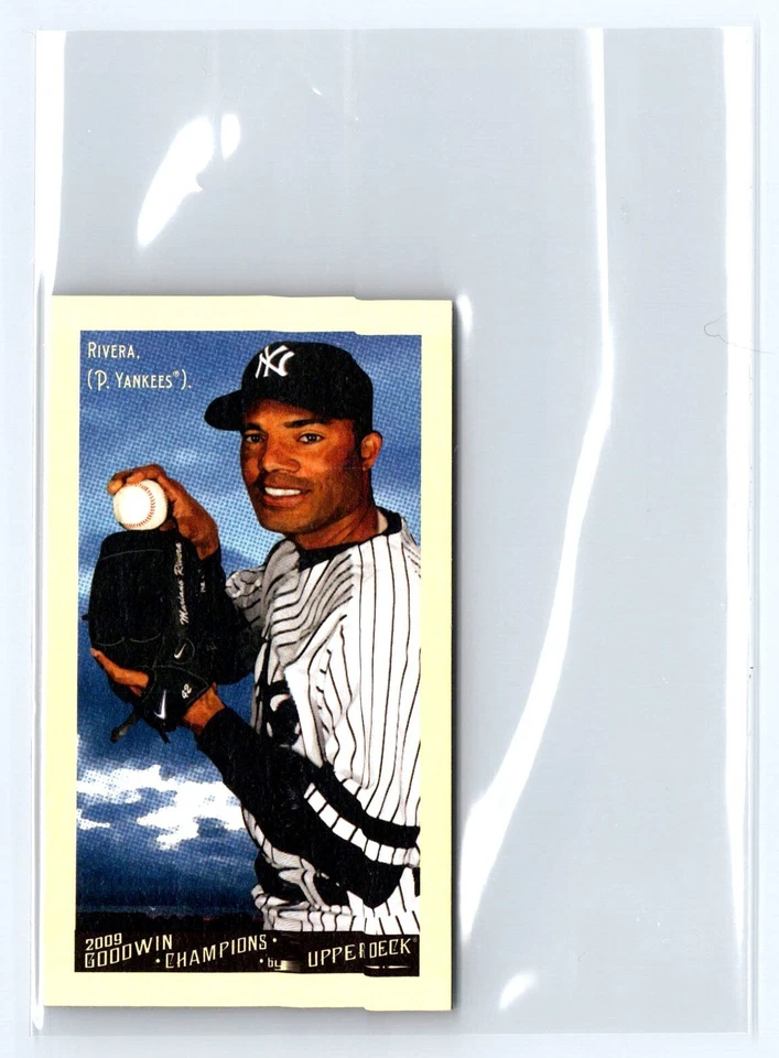 2009 Upper Deck Goodwin Champions Mini #222 Mariano Rivera Yankees - Image 1 of 2
