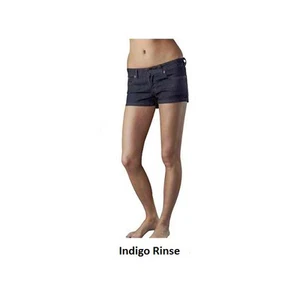 Fox Racing Damen MÄDCHEN Dylan Indigo Spülung Denim Shorts Neu - Picture 1 of 1