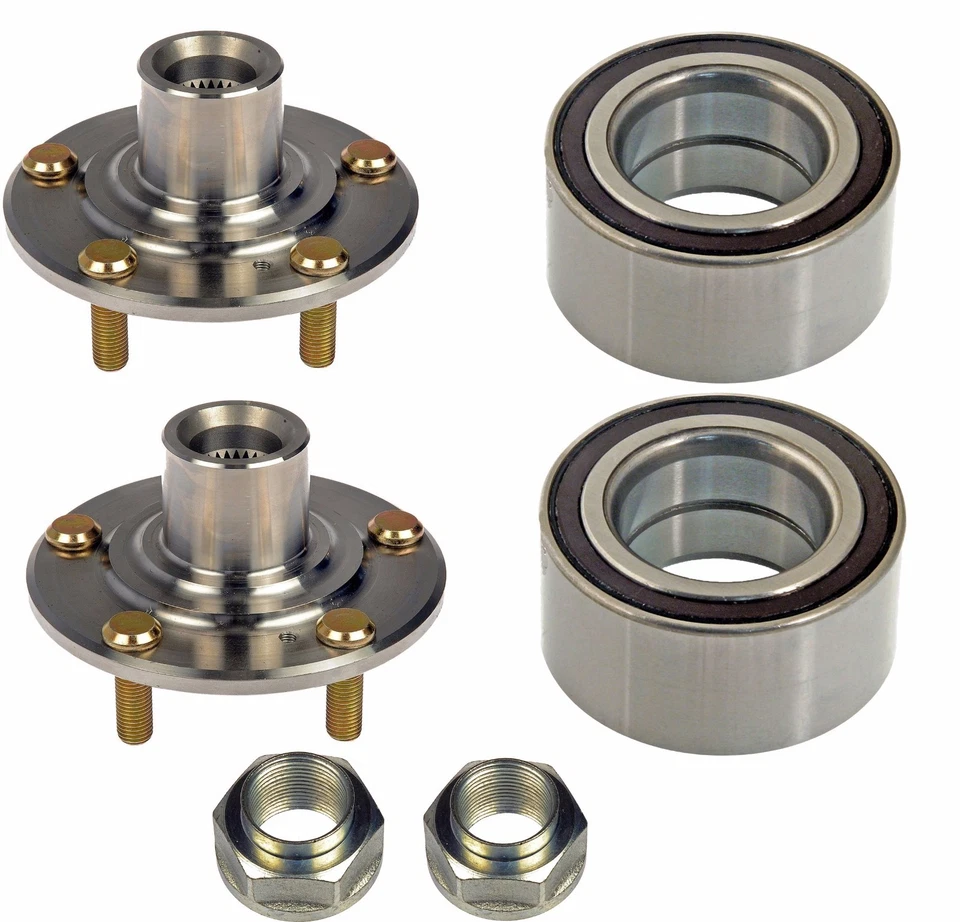 2 Front Wheel Hub Bearing Kits Fits 2016-2021 Honda Civic with 1.5L Turbo Only - Image 1 of 4