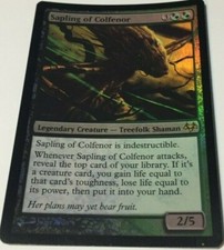 Foil Sapling of Colfenor/Colfenor Little-Eventide-English (NM -)