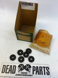 Harley NOS 37339-53 rubber oil seals quantity 6 - Bild 1 von 2