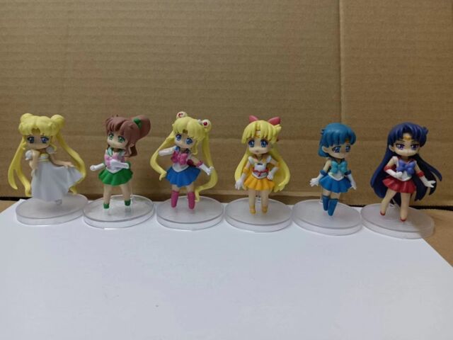 Sailor Moon Bonecas Action Figure Pack 5 Personagens