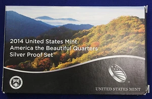 2014 quarter SILVER  proof Set - Picture 1 of 3