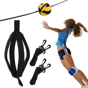 Volleyball Training Equipment Aid Practice Volleyball Trainer w/ Adjustable Belt - Picture 1 of 6