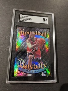 🔥 1998-99 Topps MICHAEL JORDAN Roundball Royalty REFRACTOR - SGC 9 MINT - Picture 1 of 6