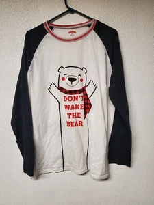 Tops - Women - Don't Wake the Bear Long Sleeve Tee - Size XL - Picture 1 of 4