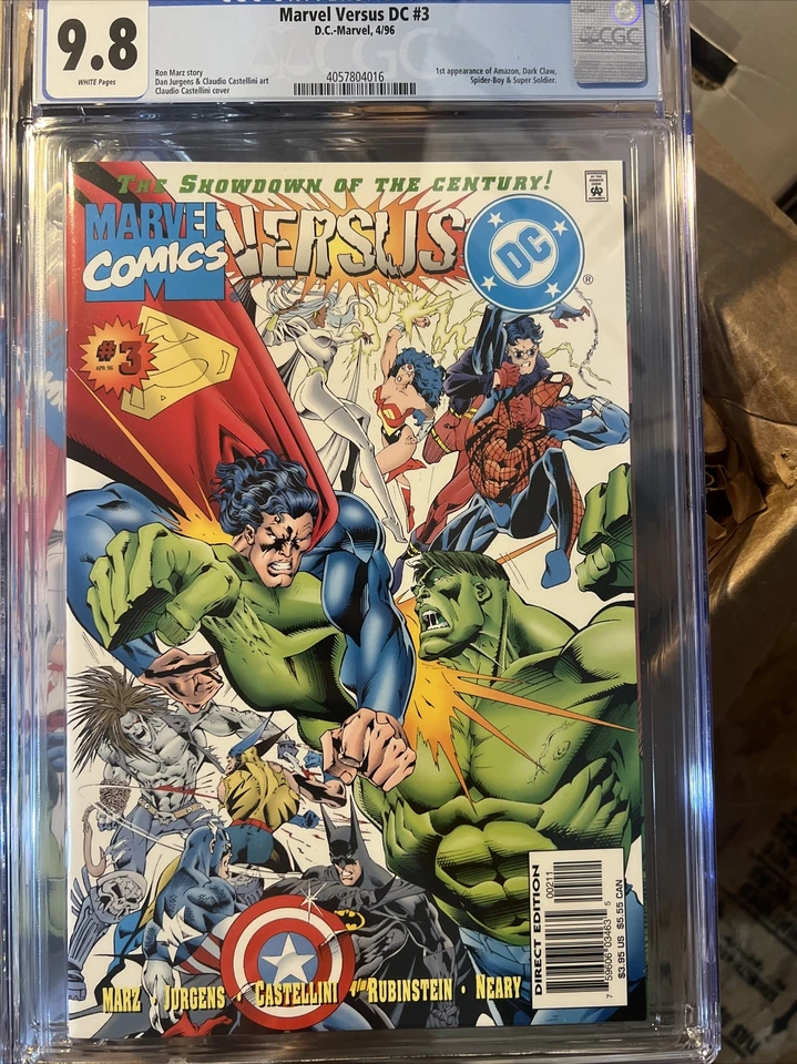 Marvel Versus DC / DC Versus Marvel #3 (Marvel Comics April 1996)