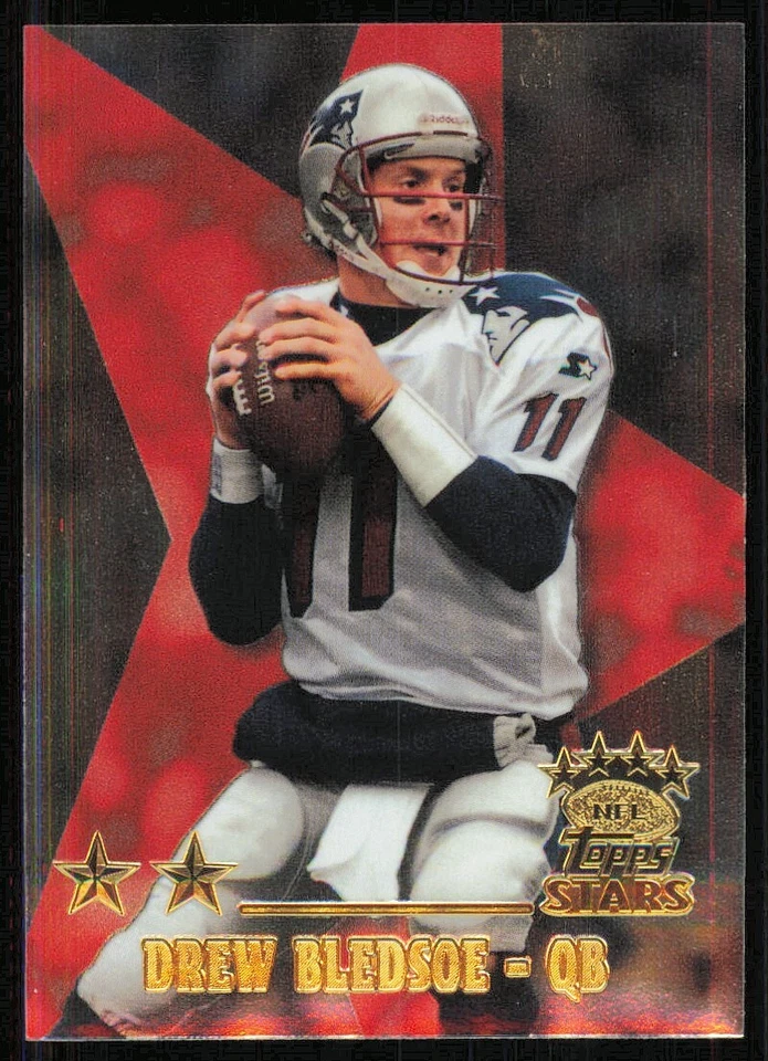 1999 Topps Stars Two Star #34 Drew Bledsoe - Image 1 of 2