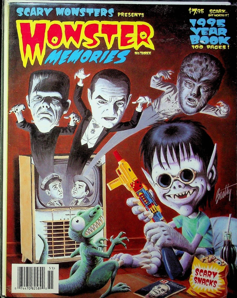 Scary Monsters Presents Monster Memories Magazine #3 1995 042523R - Image 1 of 1