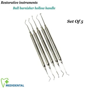 5er Set - Restaurative Füllinstrumente Kugelschreiber rund - Hohlgriff - Bild 1 von 6