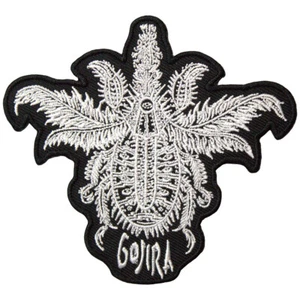 GOJIRA Iron-On Patch: TREE: of life logo Official Licensed Merch fan gift £pb - Foto 1 di 10