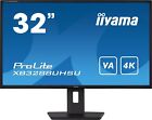 iiyama Prolite XB3288UHSU-B5 32 Zoll Monitor 16:9 4K Display schwarz HDMI DP