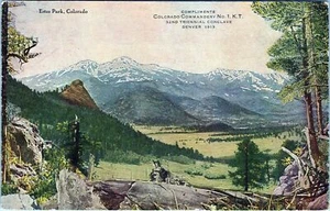 Estes Park Colorado Postcard Posted - Picture 1 of 2