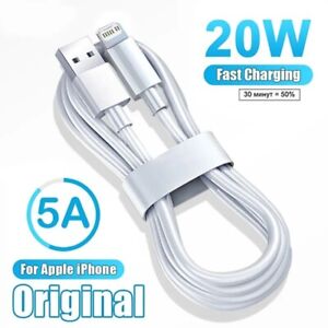Fast USB Charger Cable Charging Cord For Apple iPhone 7 8 X 11 12 13 14 Pro iPad