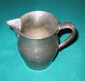 Vintage International Pewter Pitcher Applied Handle No Dents # 27634 - Picture 1 of 6