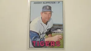 1967 Topps #588 Johnny Klippstein Detroit Tigers SP Nrmt - Bild 1 von 3