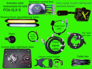 Polaris RZR 900S 1000S standard turn signal street legal kit self cancel - Picture 1 of 2