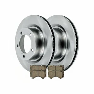 Front Brake Rotors & Ceramic Pads Kit For LX570 Land Cruiser Sequoia Tundra - Bild 1 von 6