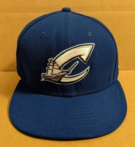 Columbus Clippers MiLB New Era Baseballmütze Kappe blau 7-1/2 100 % Polyester 59FIFTY - Bild 1 von 9