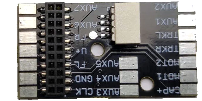 DECODERWERK PLUX22 Adapaterplatine mit SUSI Stecker beschriftete Anschlüsse - Bild 1 von 1