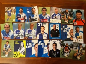 25 Autogramme GRASHOPPER CLUB ZÜRICH-Sammlung-Konvolut-Fussball-handsigniert-AK - Picture 1 of 2