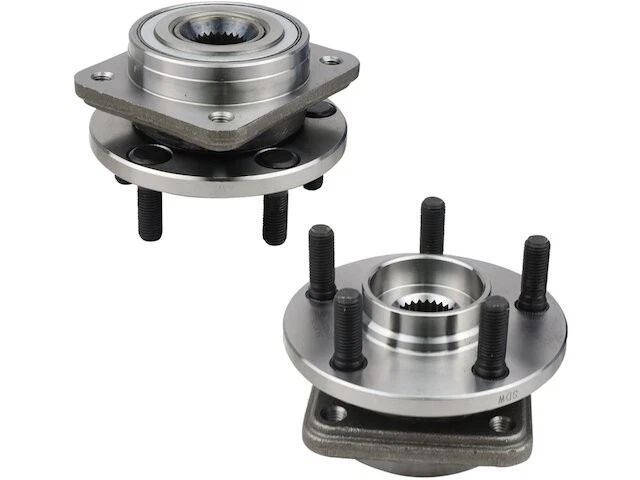 Front Wheel Hub Assembly Set For 1989-1993 Dodge Dynasty 1990 1991 1992 YT161GM - Image 1 of 1
