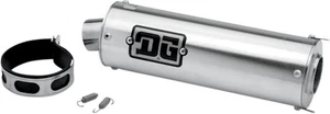DG Round Universal 4-Stroke Slip-On Muffler (02-9000) - Picture 1 of 1