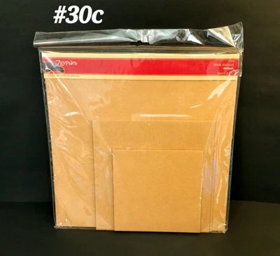 RARAS 7 TABLEROS DE LIBROS KRAFT GITANOS RETIRADAS 6CT. LIBRO DE RECORTES 12x12 8x8 6x6 ¡NUEVO EN PAQUETE! #30c Foto 1 de 4