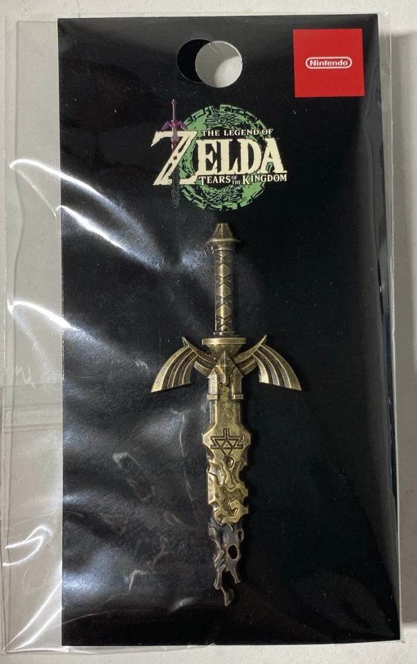 Эксклюзивный значок Nintendo The Legend Of Zelda Tears Of The Kingdom Master Sword  - Изображение 1 из 1