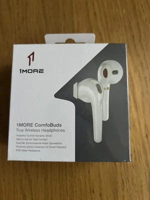 1MORE ComfoBuds Mini Hybrid Active Noise Cancelling Earbuds, in-Ear Headphones - Image 1 of 2