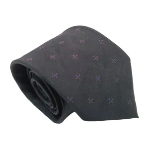 Wembley Necktie Black Geometric Pattern Men's Neck Tie 56x3" - Picture 1 of 5