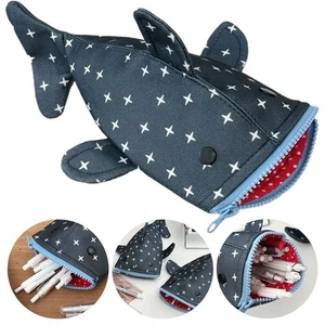 Shark Cute Pencil Case for Kids and Adults, Cute Large Pencil Pouch GX - Picture 1 of 11